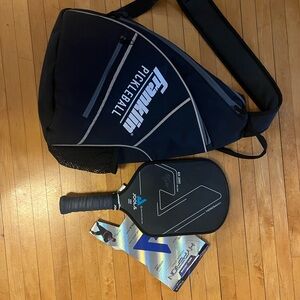 Joola paddle and Franklin Pickleball Bag